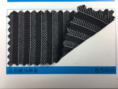 GZ-YGTI  制服呢廚師格   300D 100％專紡滌綸纖維  2/3斜紋 260g-270g/m 細節-4